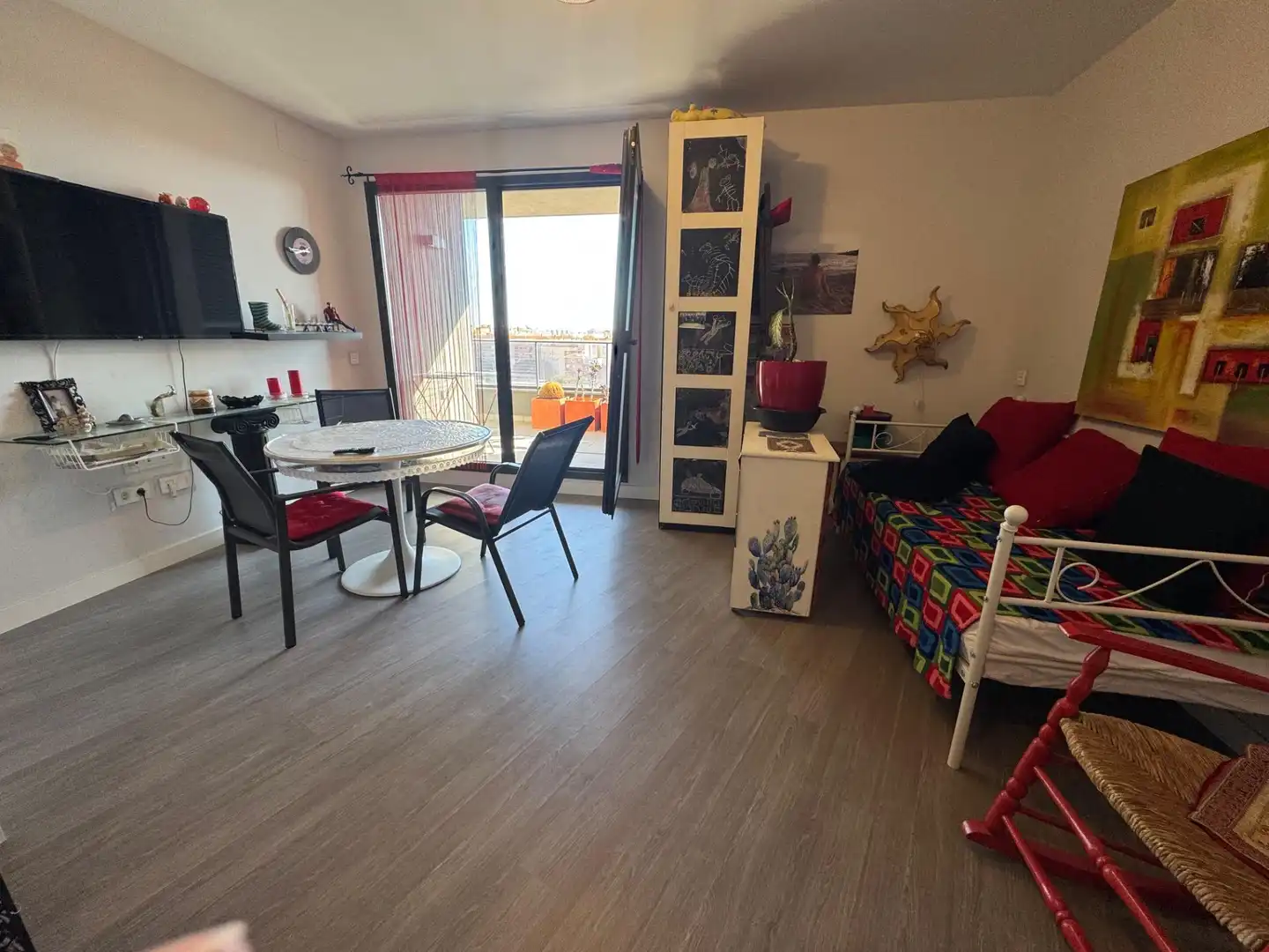 Sala d'estar de Pis de lloguer en Almería amb Aire condicionat, Calefacció i Traster