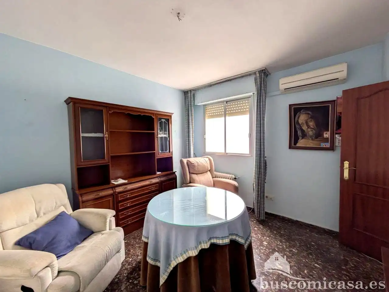Sala d'estar de Pis en venda en Linares amb Aire condicionat
