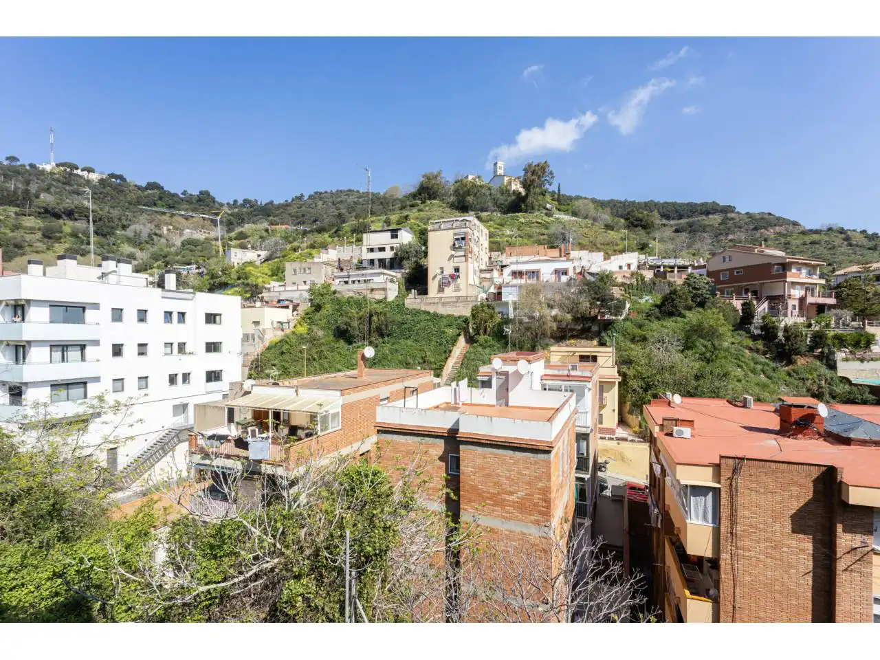 Exterior view of Houses for sale in Barcelona  with Air Conditioner, Heating and Terrace