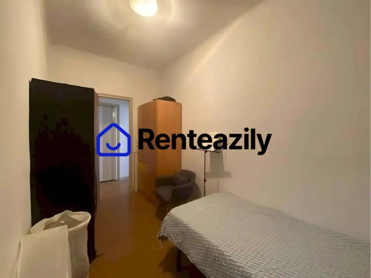 Schlafzimmer von Wohnung zur Miete in Barcelona mit Klimaanlage, Heizung und Parkett
