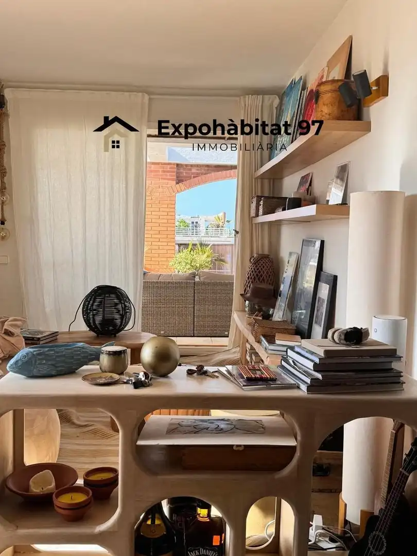 Living room of Attic for sale in Salou  with Parquet flooring, Terrace and Storage room