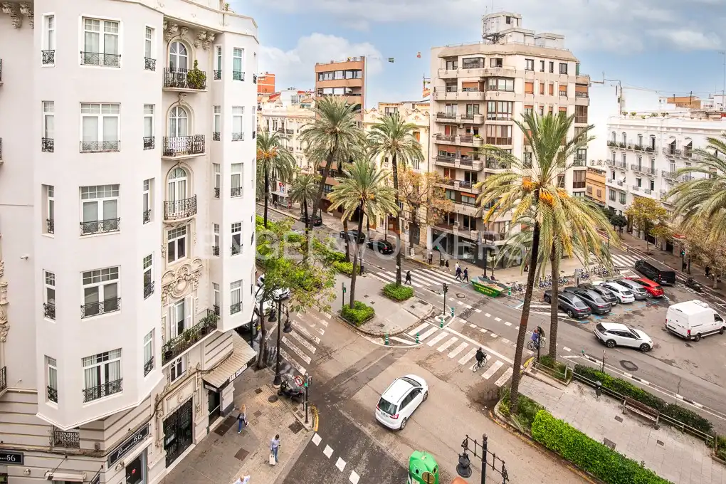 Vista exterior de Pis de lloguer en Valencia amb Aire condicionat, Calefacció i Parquet