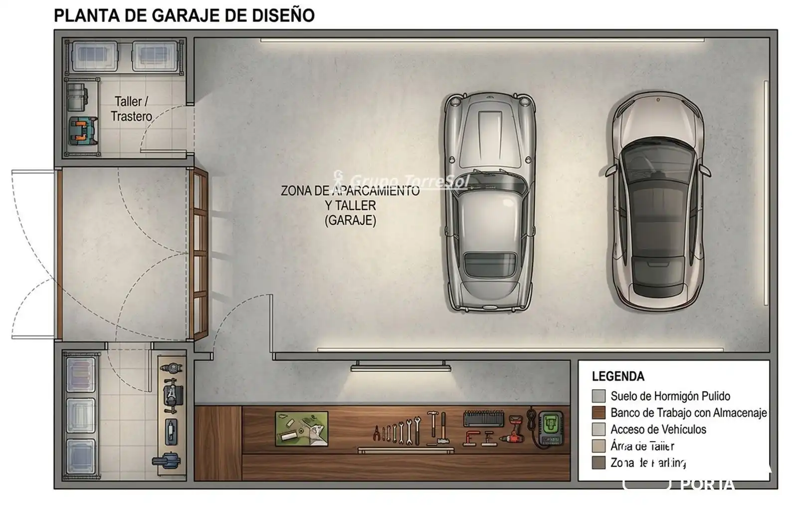 Parking of Detached homes for sale in Torredembarra  with Air Conditioner, Heating and Terrace