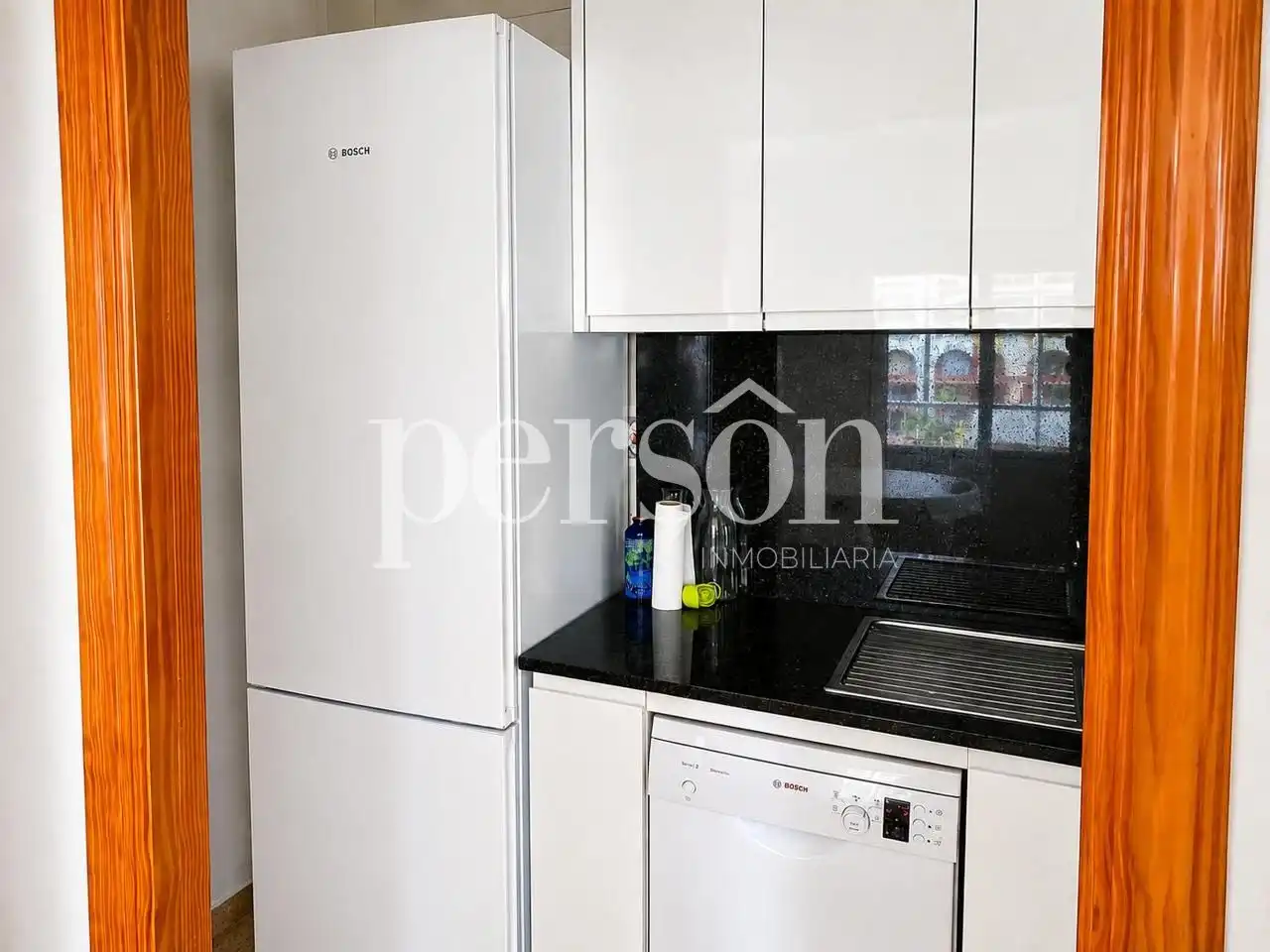 Kitchen of Flat for rent in Cullera  with Air Conditioner, Terrace and Furnished
