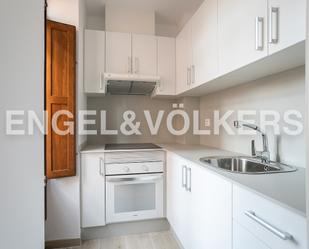 Kitchen of Attic to rent in  Valencia Capital  with Balcony