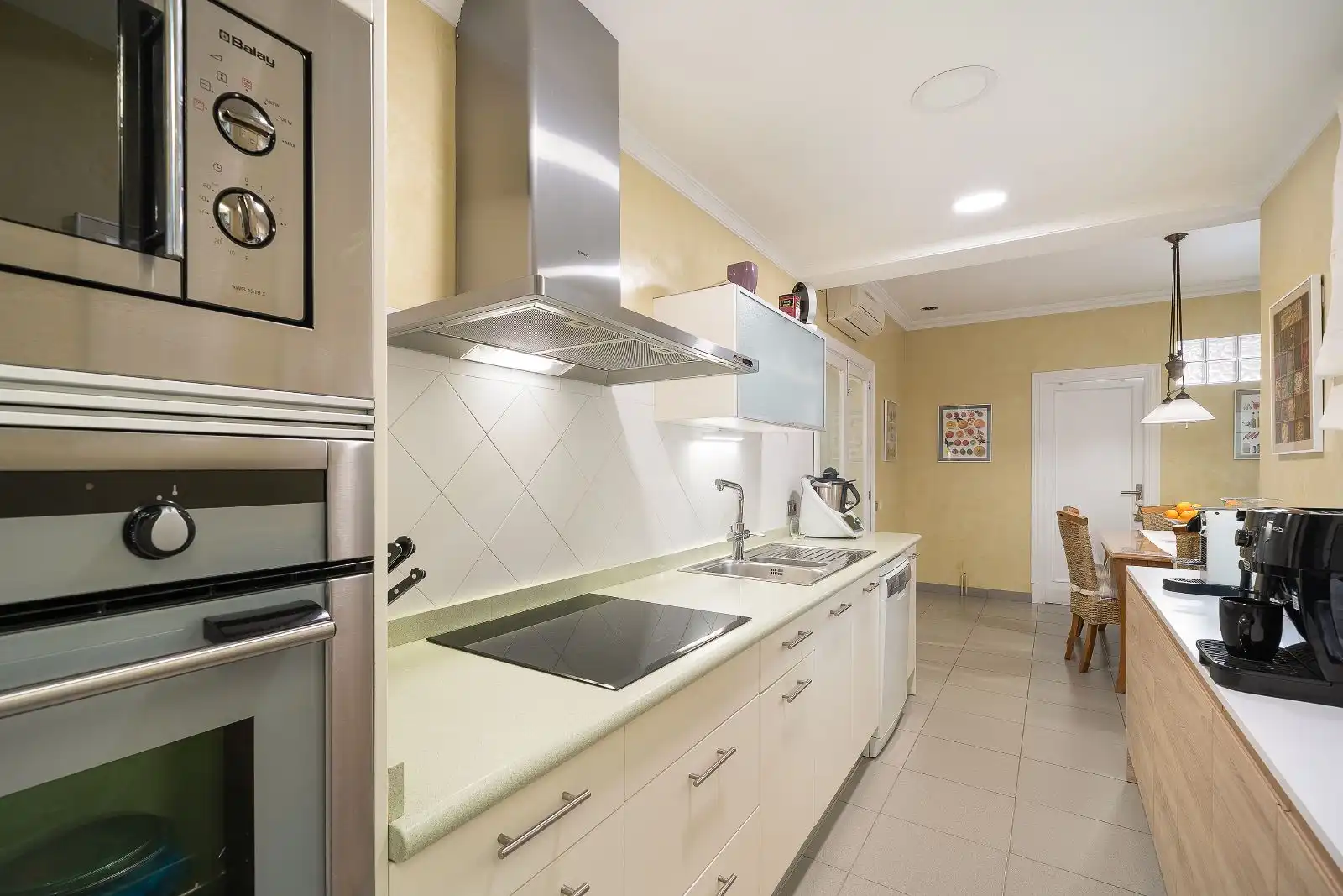 Cocina de Apartamento en venta en  Palma de Mallorca con Aire acondicionado, Calefacción y Parquet