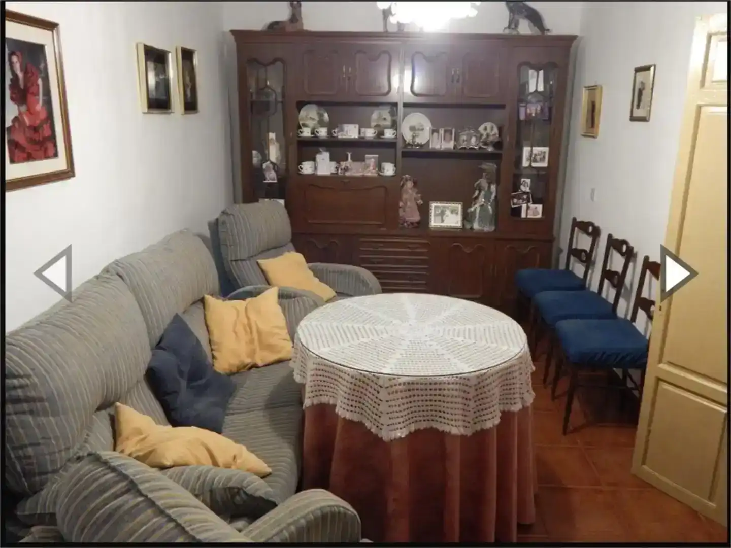 Sala d'estar de Casa o xalet en venda en Antequera amb Traster