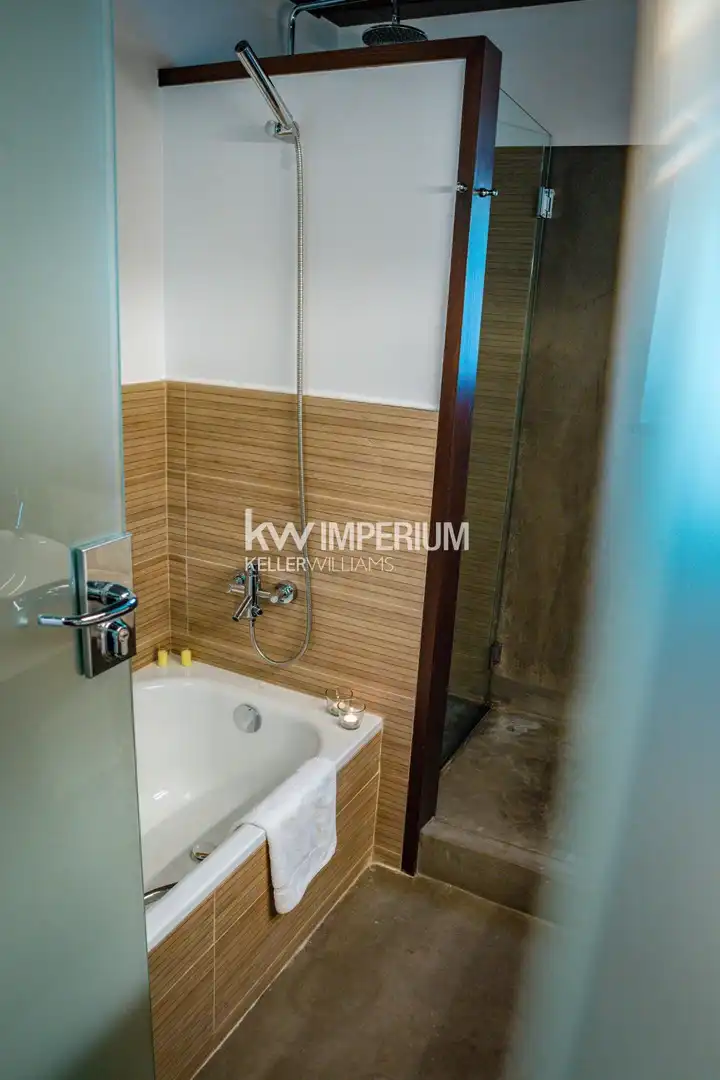Bany de Casa o xalet en venda en Colldejou amb Aire condicionat, Jardí privat i Terrassa