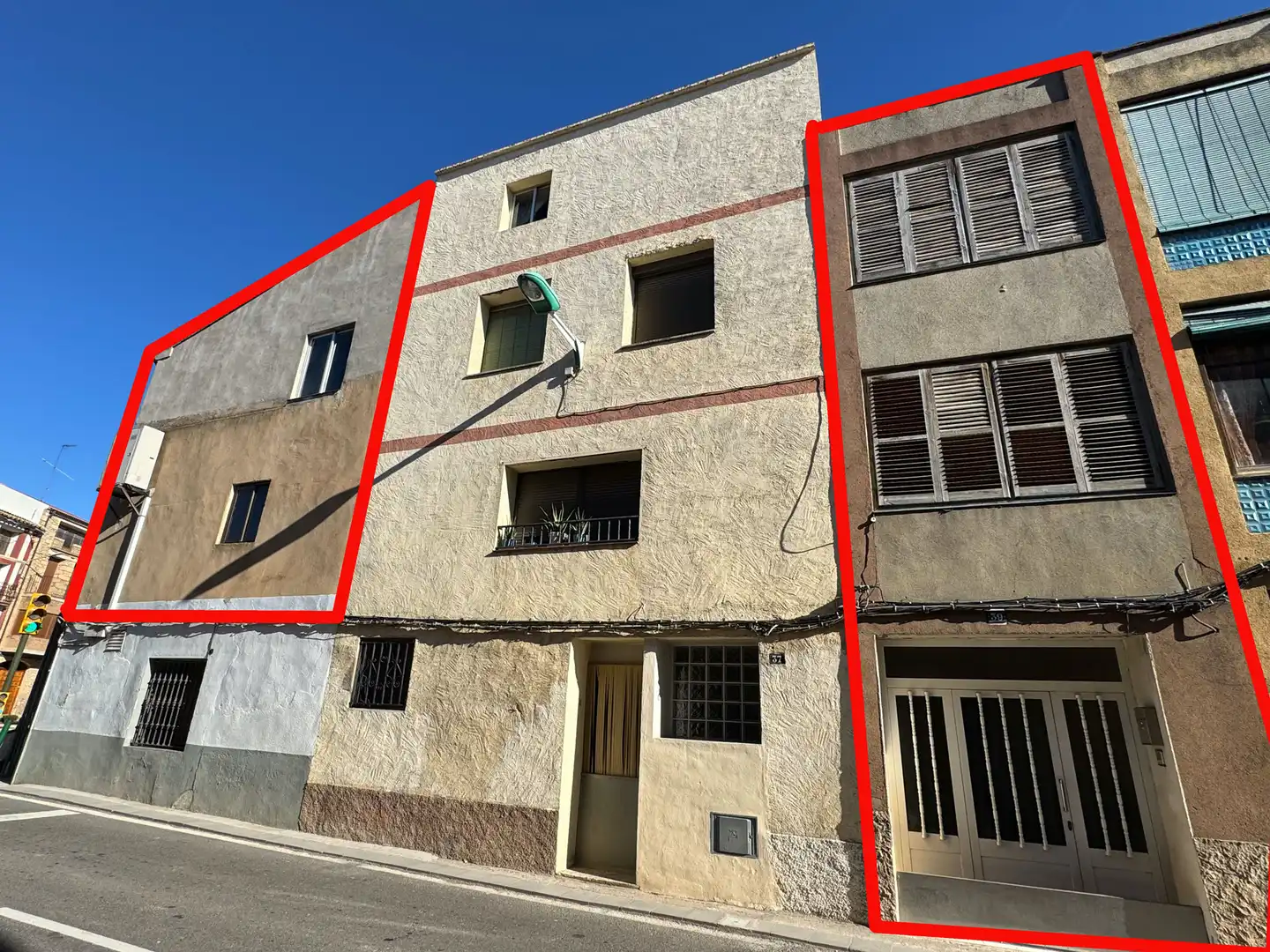 Vista exterior de Casa o xalet en venda en Maella amb Moblat, Forn i Rentadora
