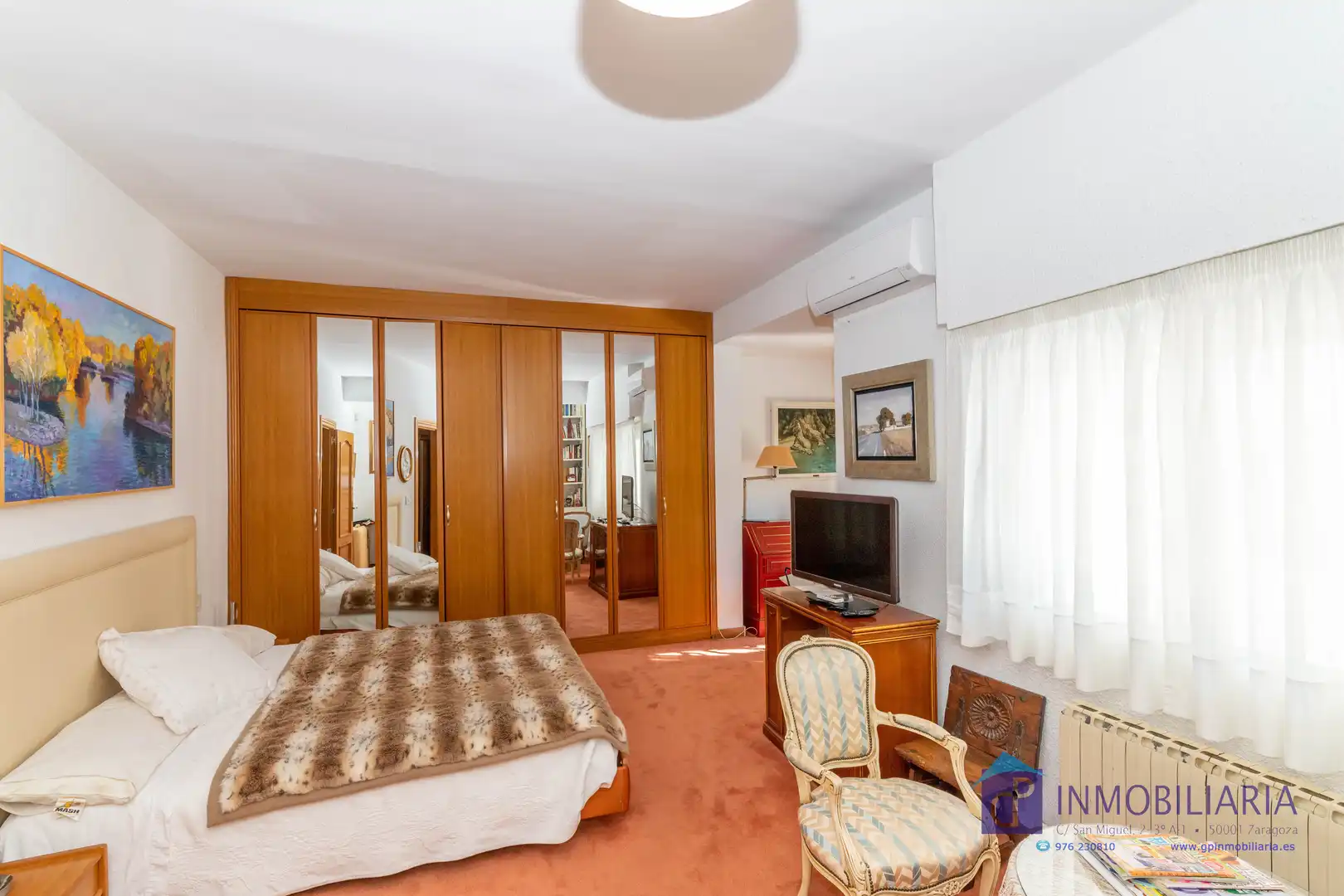 Habitación de Casa o chalet en venta en Zaragoza con Aire acondicionado, Calefacción y Jardín privado