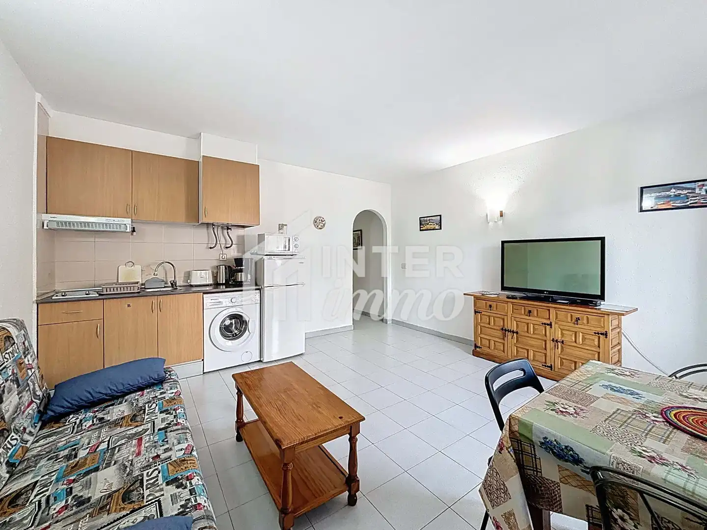Sala d'estar de Apartament en venda en Centre