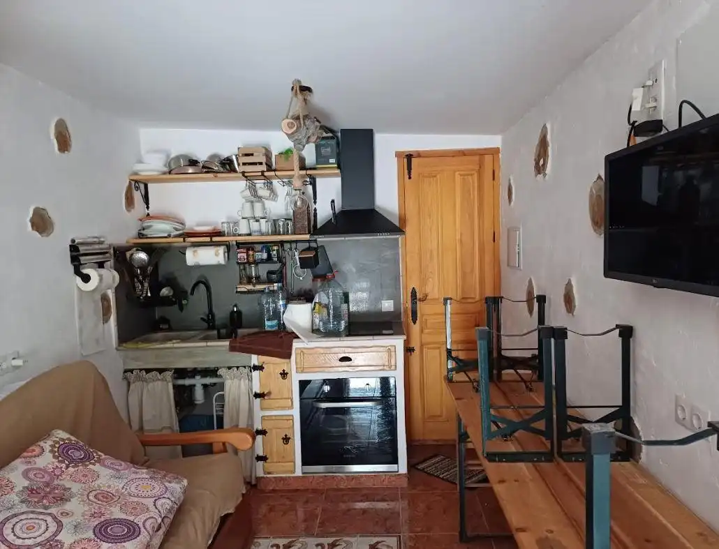 Cocina de Finca rústica en venta en Chóvar con Jardín privado, Terraza y Trastero