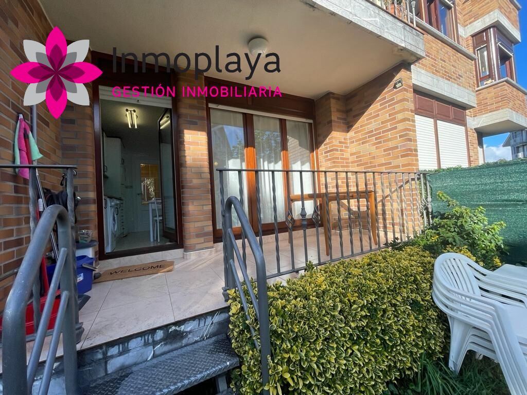 Exterior view of Planta baja for sale in Noja  with Heating and Private garden