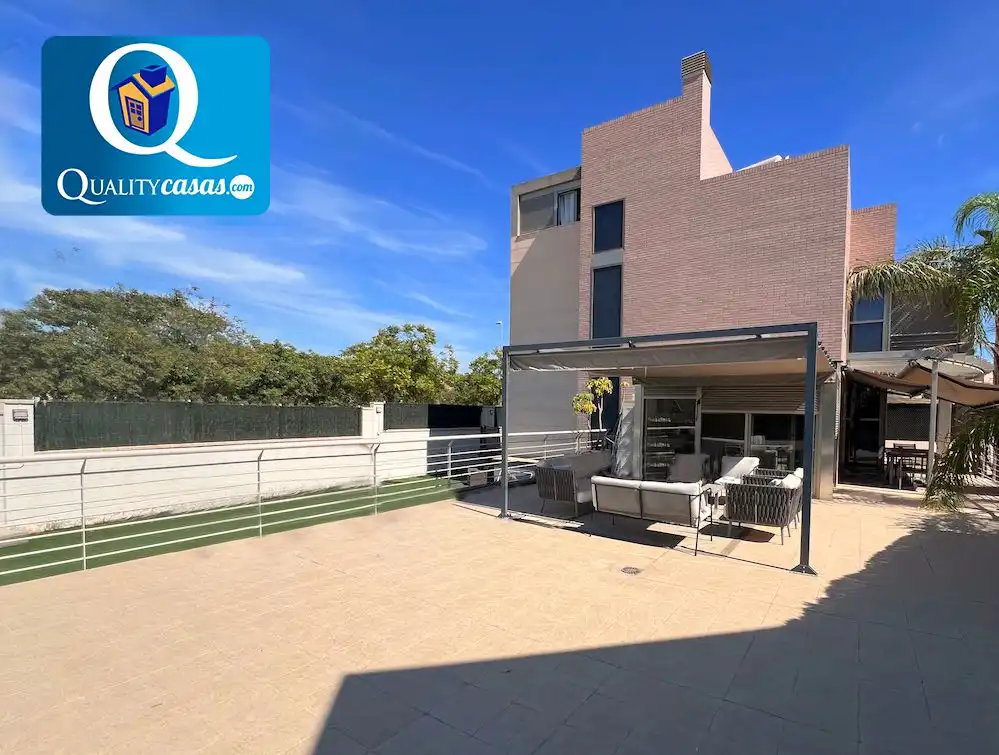 Terraza de Casa o chalet en venta en Mutxamel con Aire acondicionado, Calefacción y Terraza