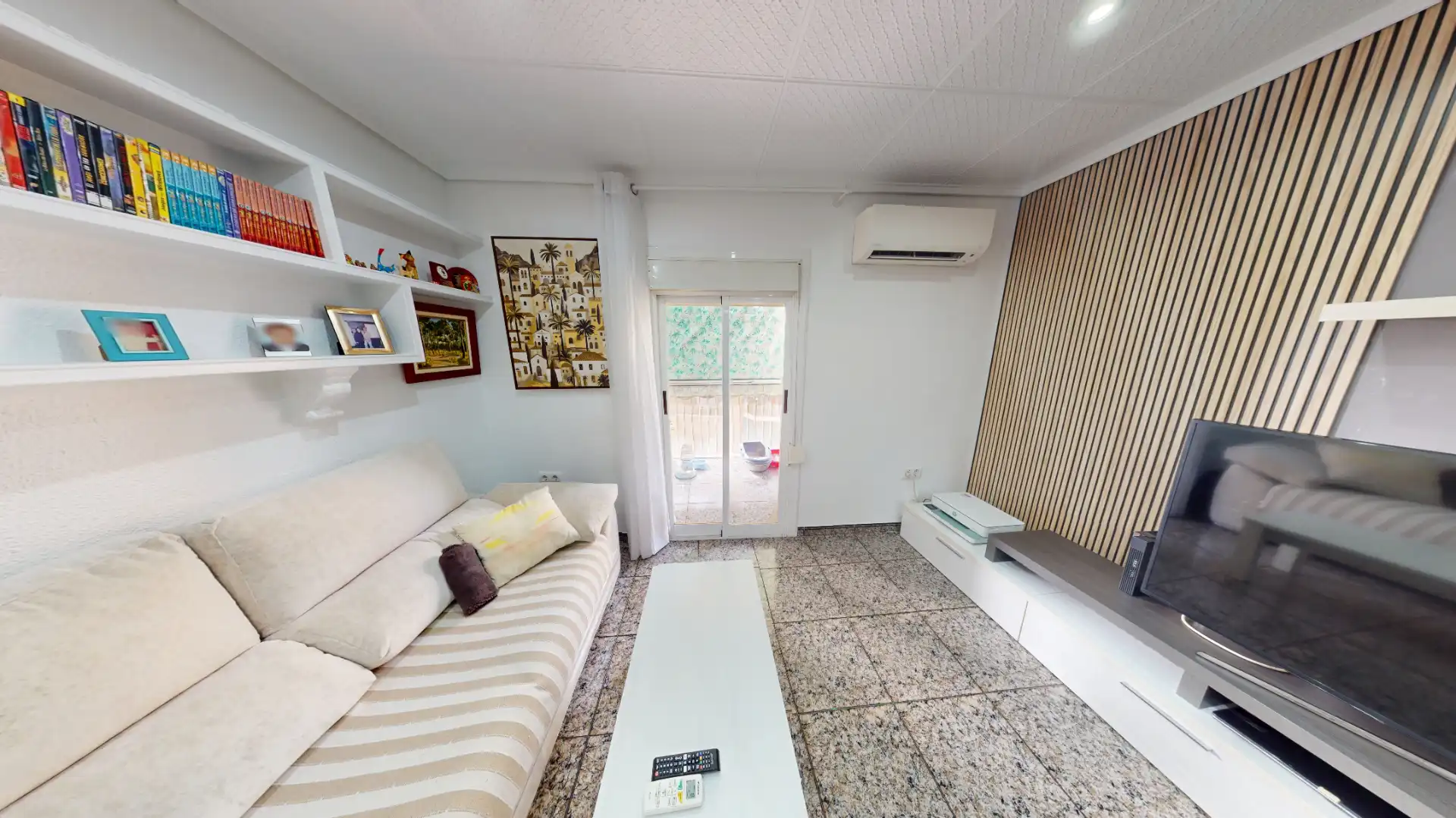 Sala de estar de Piso en venta en Elche / Elx con Aire acondicionado, Amueblado y Horno
