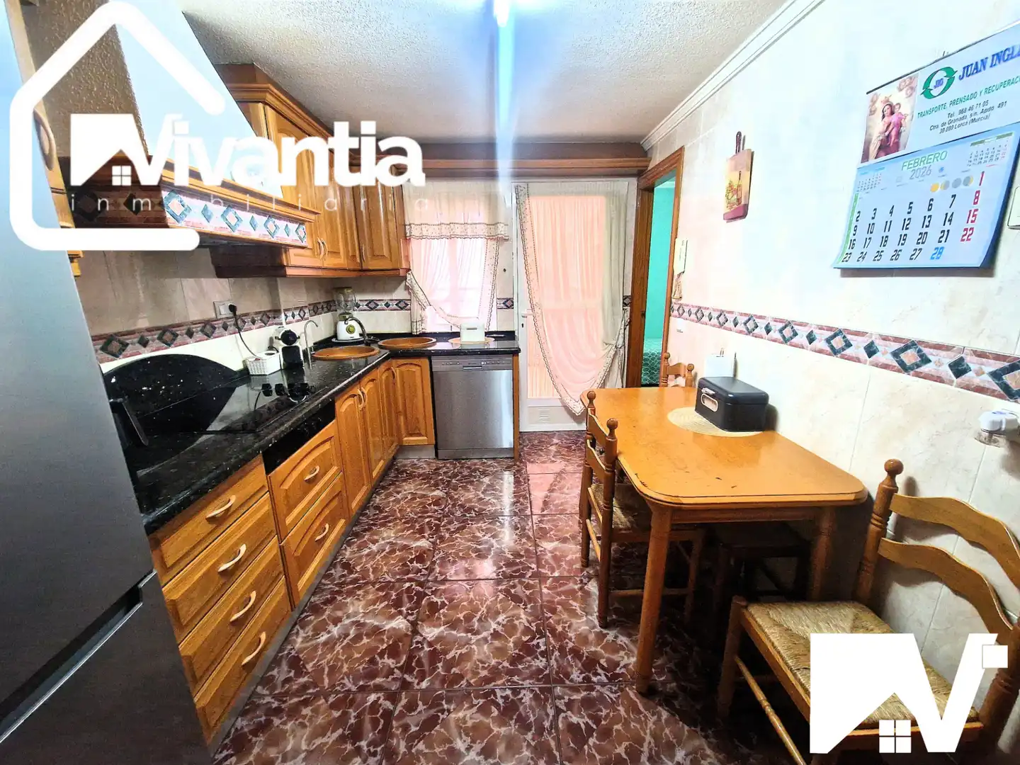 Cocina de Dúplex en venta en Lorca con Calefacción, Terraza y Trastero