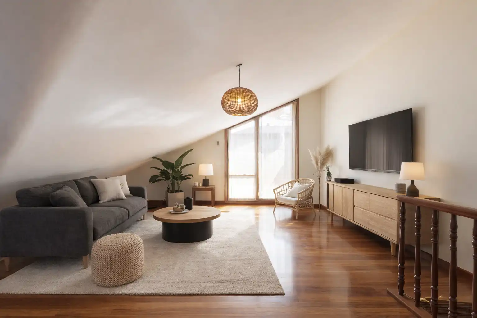 Sala de estar de Casa adosada en venta en Barrika con Terraza y Trastero