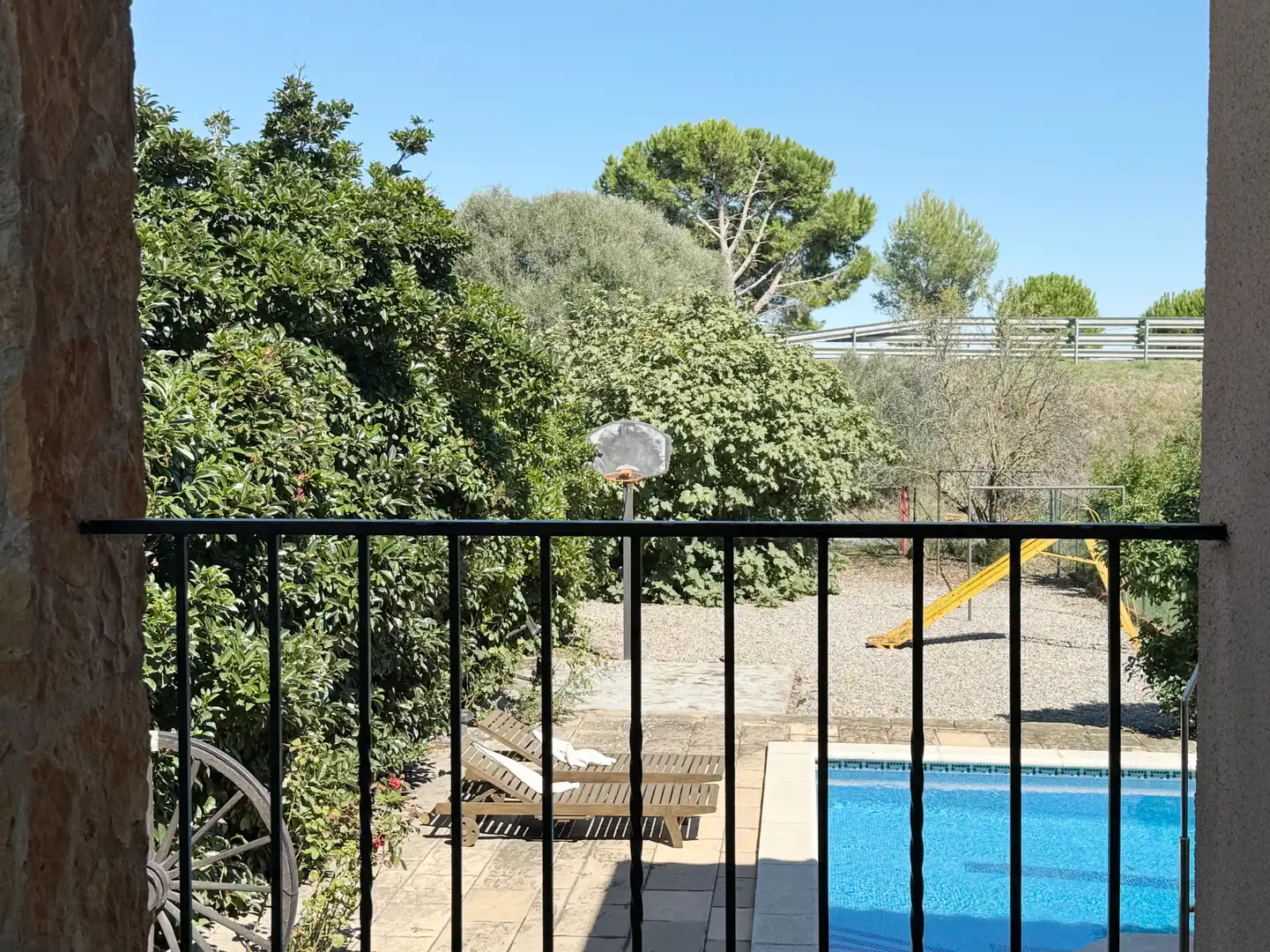Swimming pool of Houses for sale in Viladamat  with Air Conditioner, Heating and Private garden