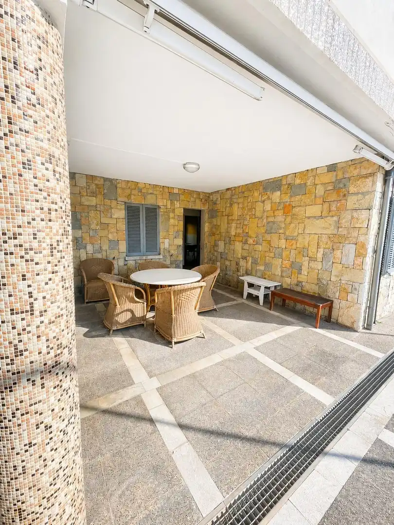 Terrasse von Erdgeschoss zur Miete in Alcúdia mit Klimaanlage, Terrasse und Möbliert