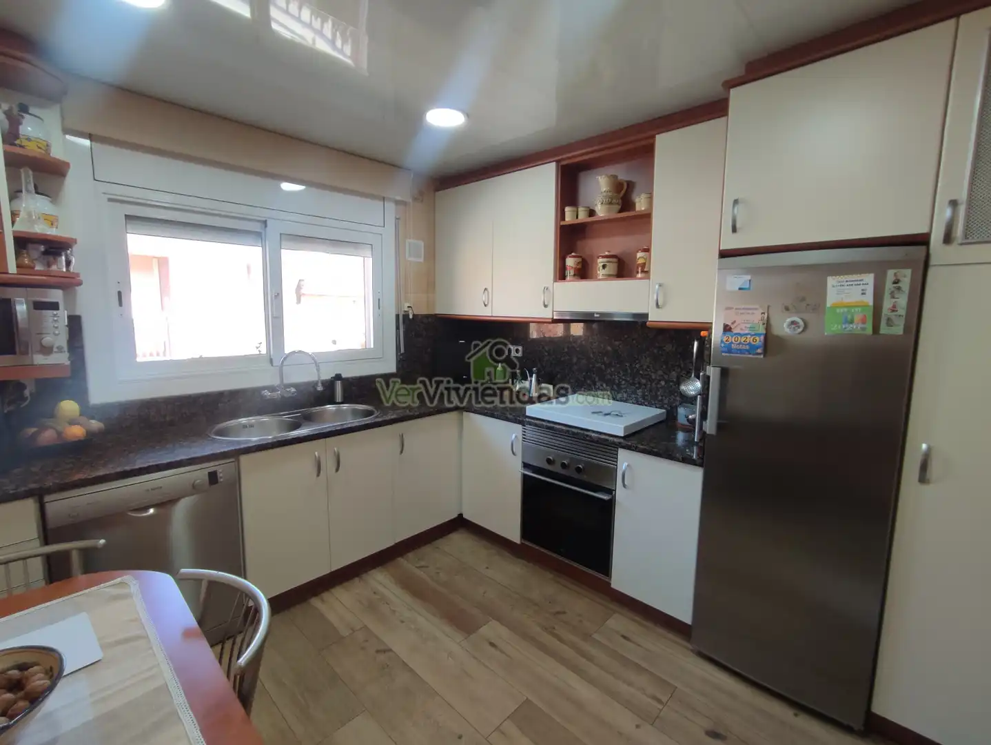 Küche von Wohnung zum Verkauf in Viladecavalls mit Klimaanlage, Heizung und Terrasse