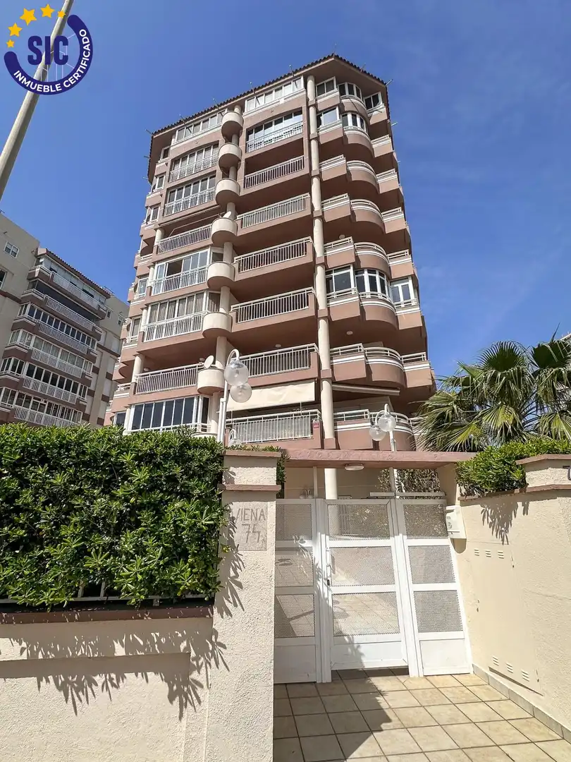 Vista exterior de Apartamento en venta en Benicasim / Benicàssim con Jardín privado, Terraza y Trastero