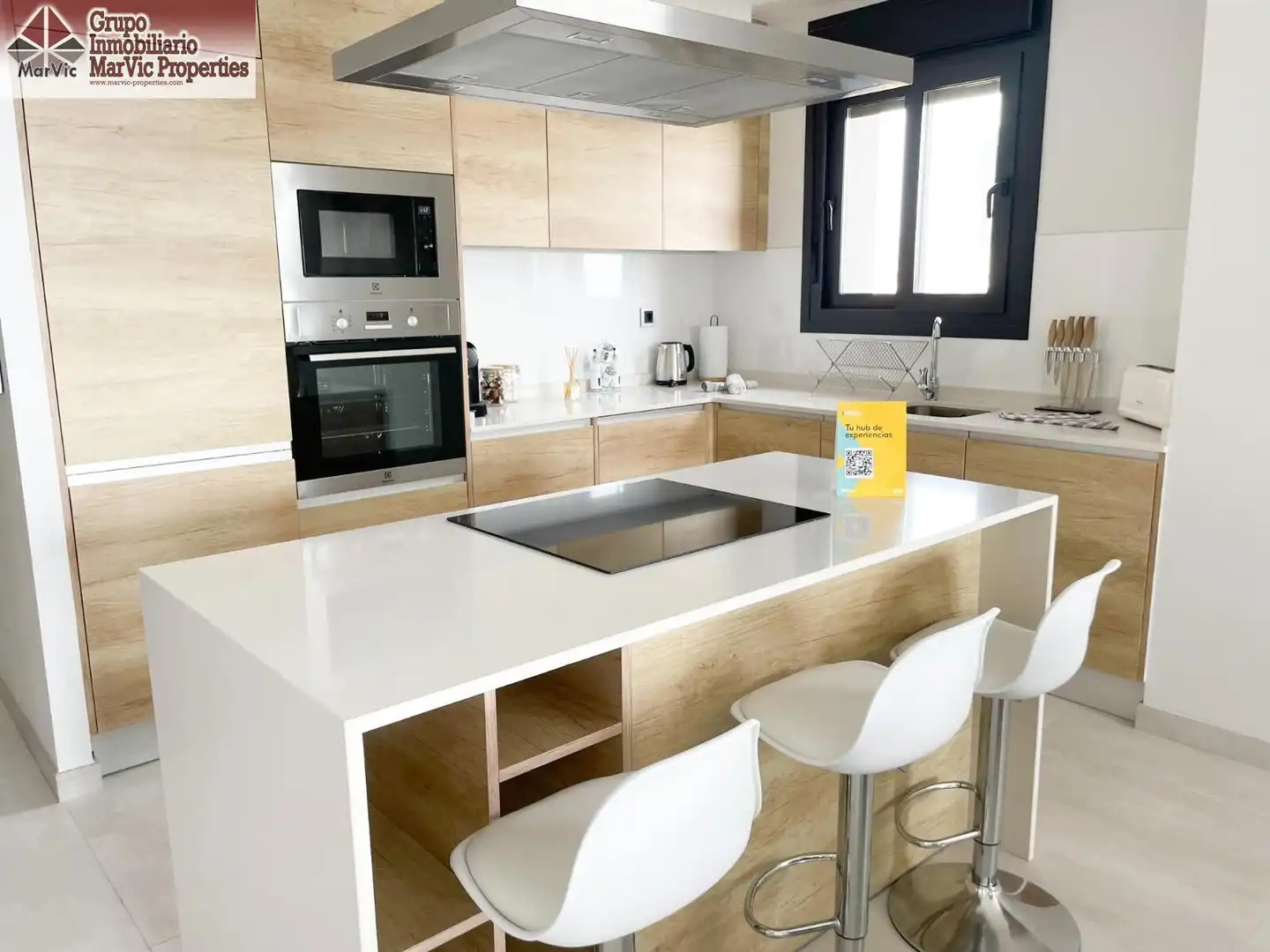 Küche von Wohnung zum Verkauf in Benidorm mit Terrasse, Möbliert und Gemeinschaftspool