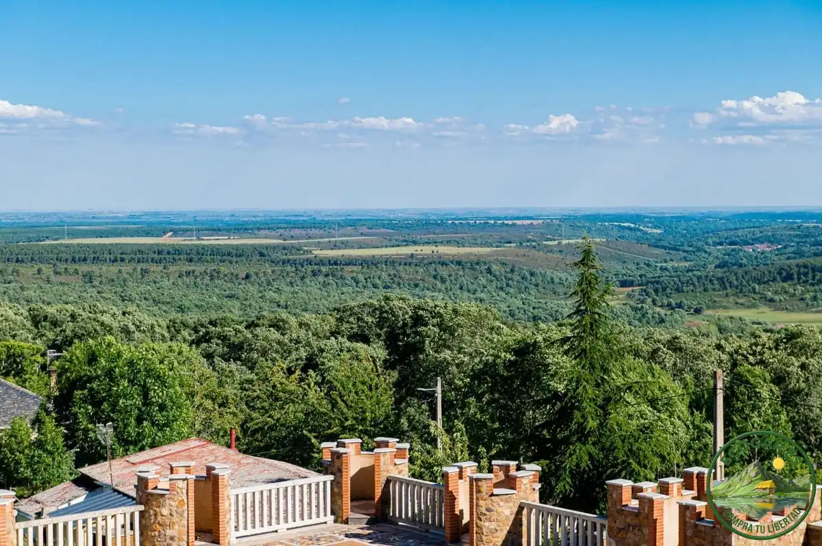 Terrassa de Casa o xalet en venda en Quintana del Castillo amb Calefacció, Jardí privat i Terrassa