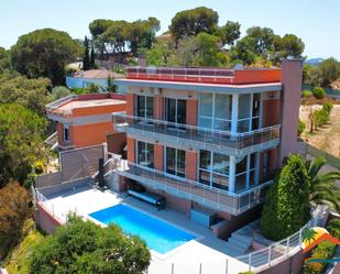 Vista exterior de Casa o xalet en venda en Lloret de Mar amb Aire condicionat, Calefacció i Jardí privat