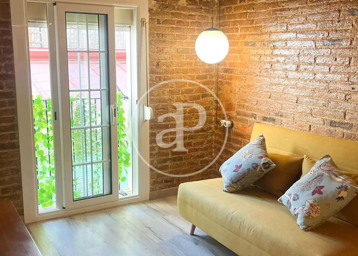 Terrassa de Loft de lloguer en Barcelona amb Aire condicionat, Moblat i Balcó
