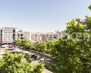 Exterior view of Apartment to rent in  Madrid Capital  with Heating, Furnished and Balcony