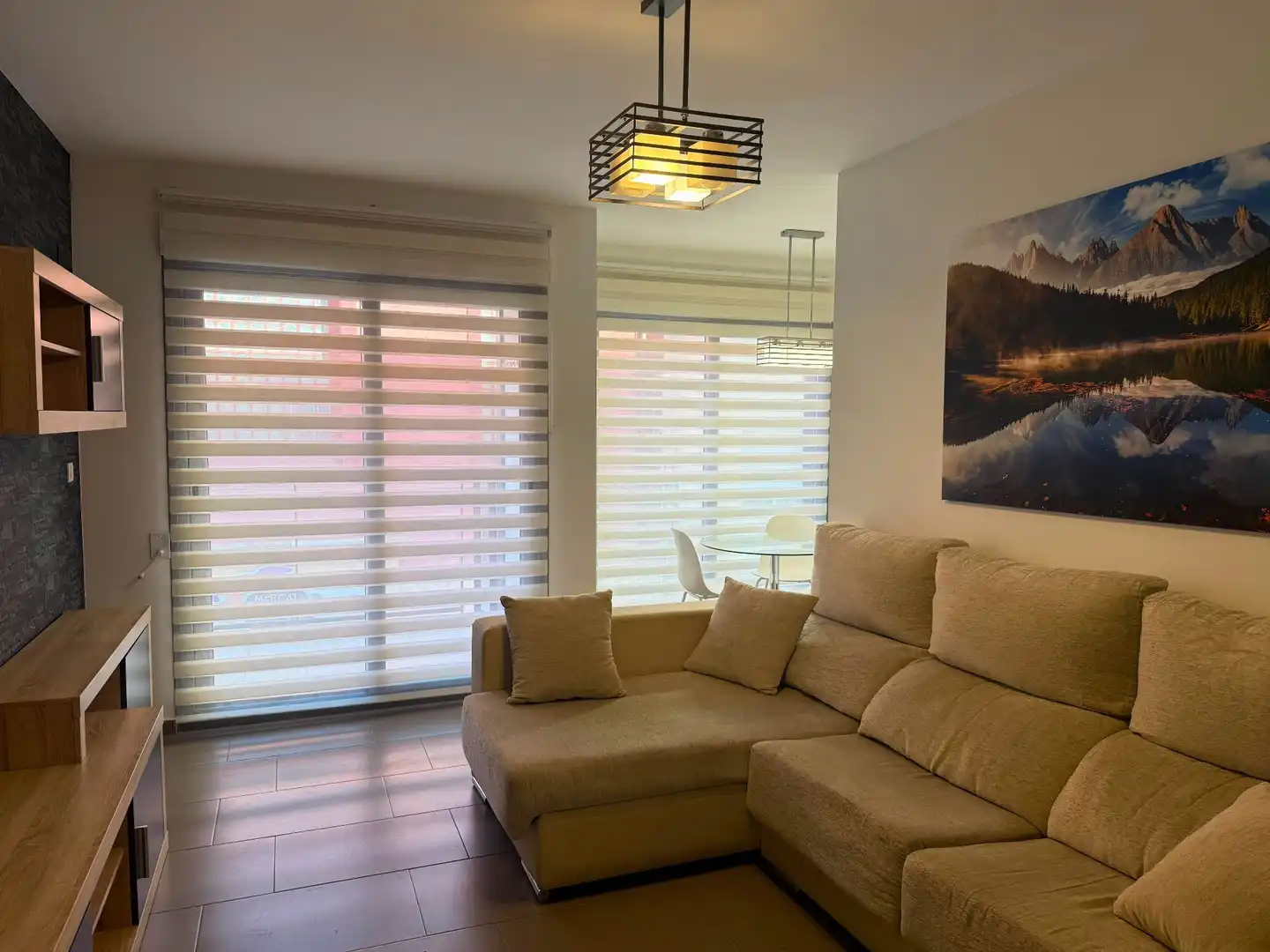 Sala de estar de Piso en venta en Alcoy / Alcoi con Calefacción, Trastero y Amueblado
