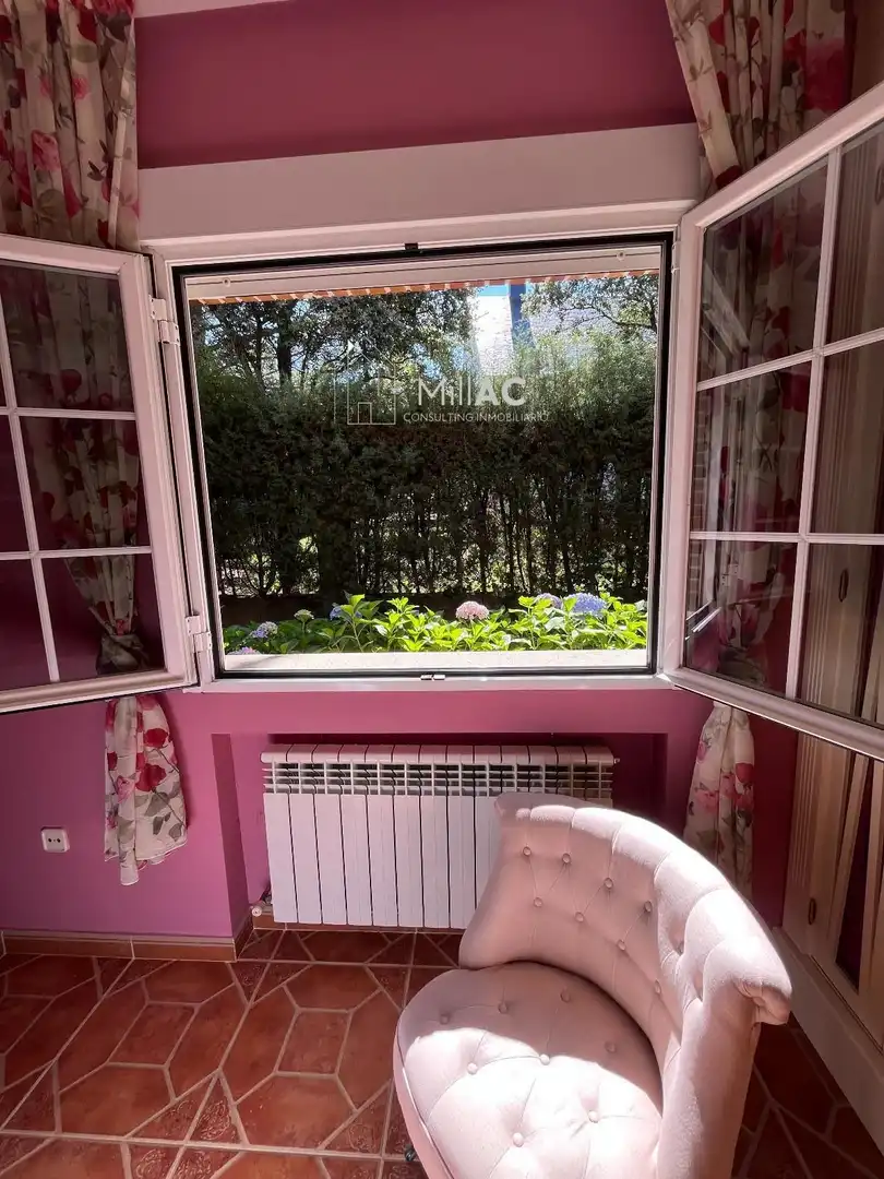 Balcony of Houses for sale in El Espinar  with Heating, Private garden and Terrace