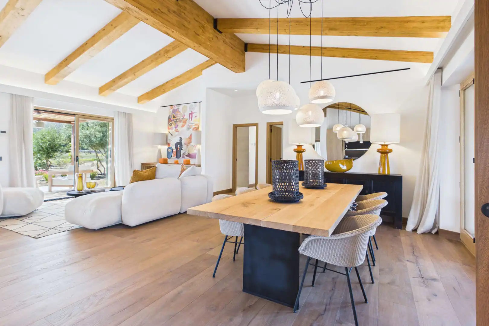 Comedor de Finca rústica en venta en Capdepera con Aire acondicionado, Calefacción y Parquet