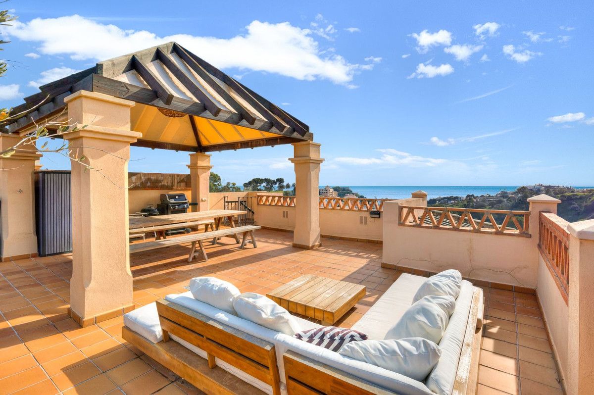 Terrassa de Àtic en venda en Benalmádena amb Aire condicionat, Moblat i Piscina comunitària