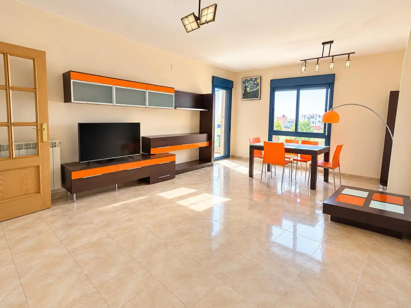 Sala de estar de Ático en venta en La Guija