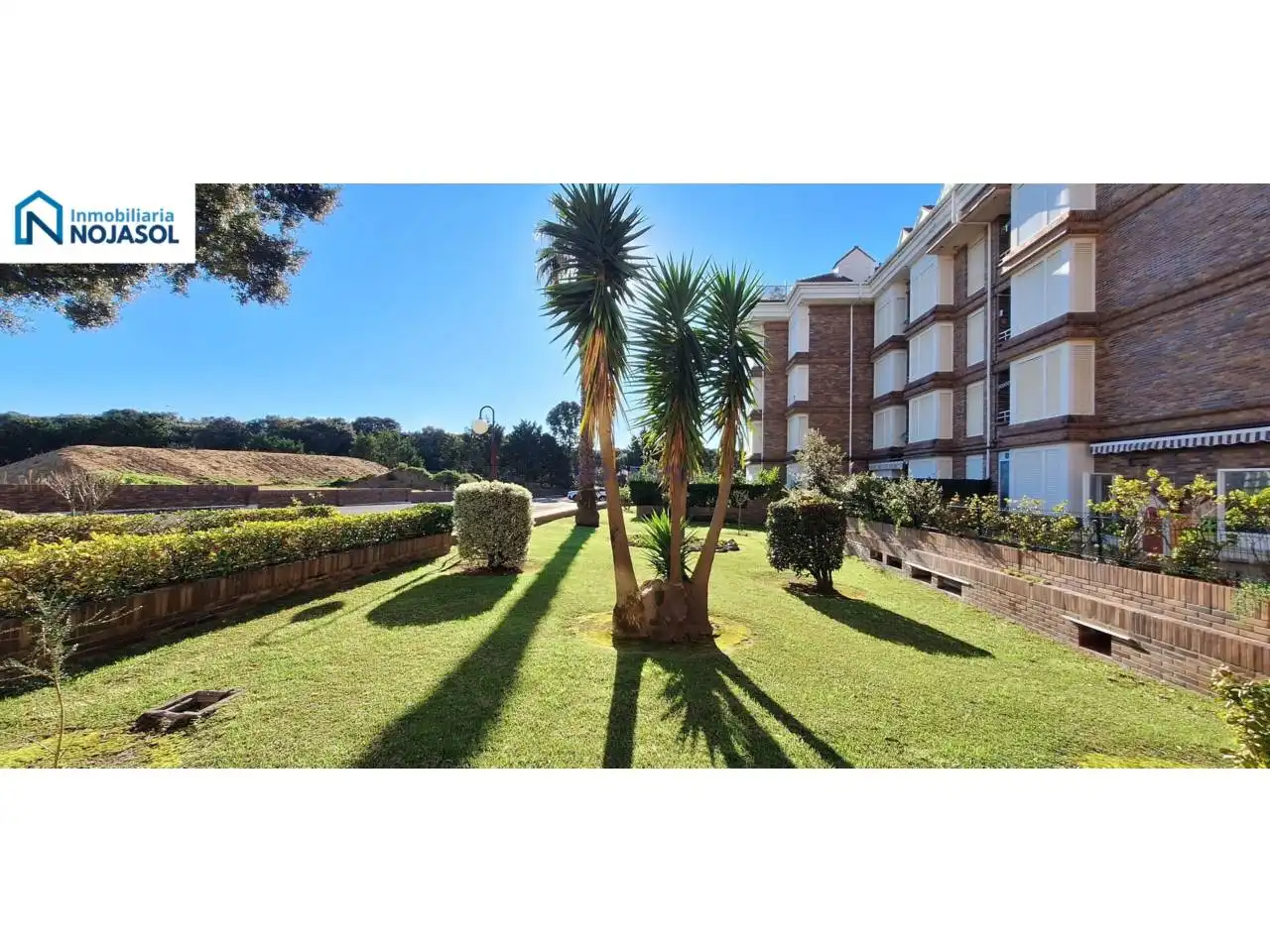 Garten von Wohnung zur Miete in Noja mit Heizung, Privatgarten und Terrasse
