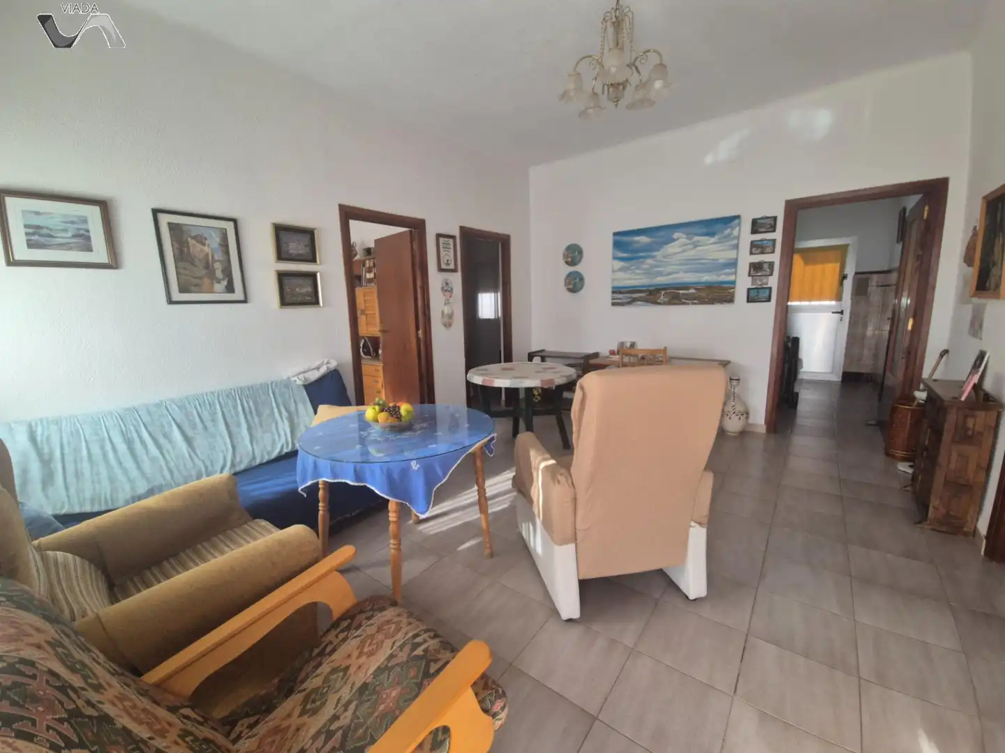Sala de estar de Casa o chalet en venta en Puertollano con Aire acondicionado, Trastero y Piscina