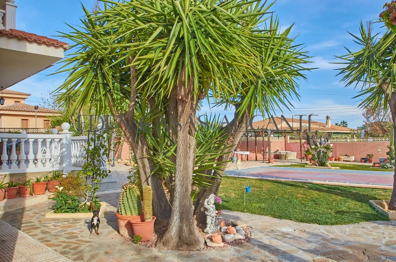 Jardín de Casa o chalet en venta en Mutxamel con Aire acondicionado, Jardín privado y Terraza