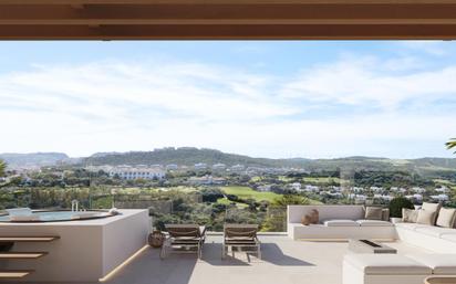 Terrasse von Haus oder Chalet zum verkauf in Casares mit Klimaanlage, Privatgarten und Terrasse