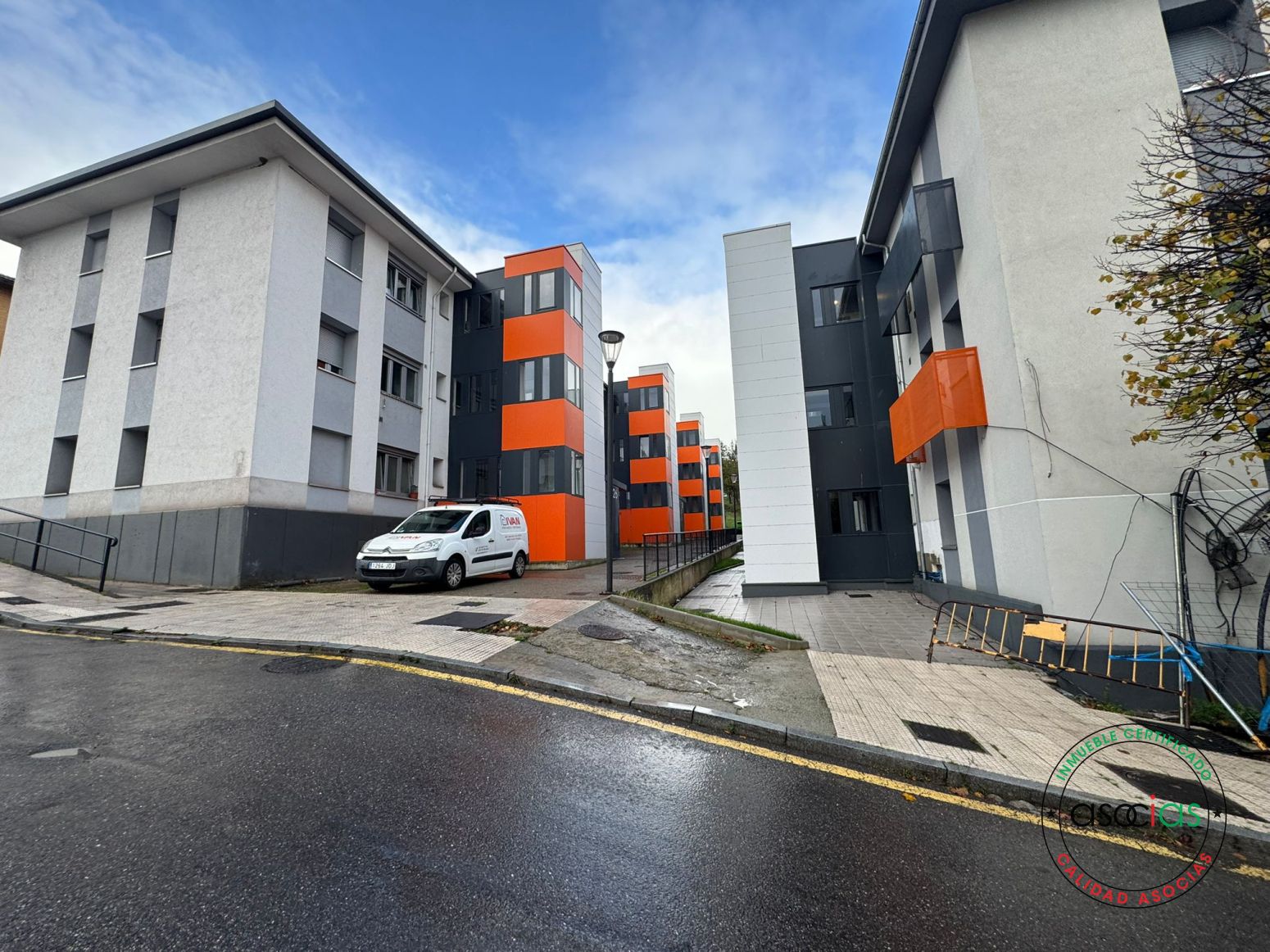 Exterior view of Flat for sale in Gijón   with Heating and Parquet flooring