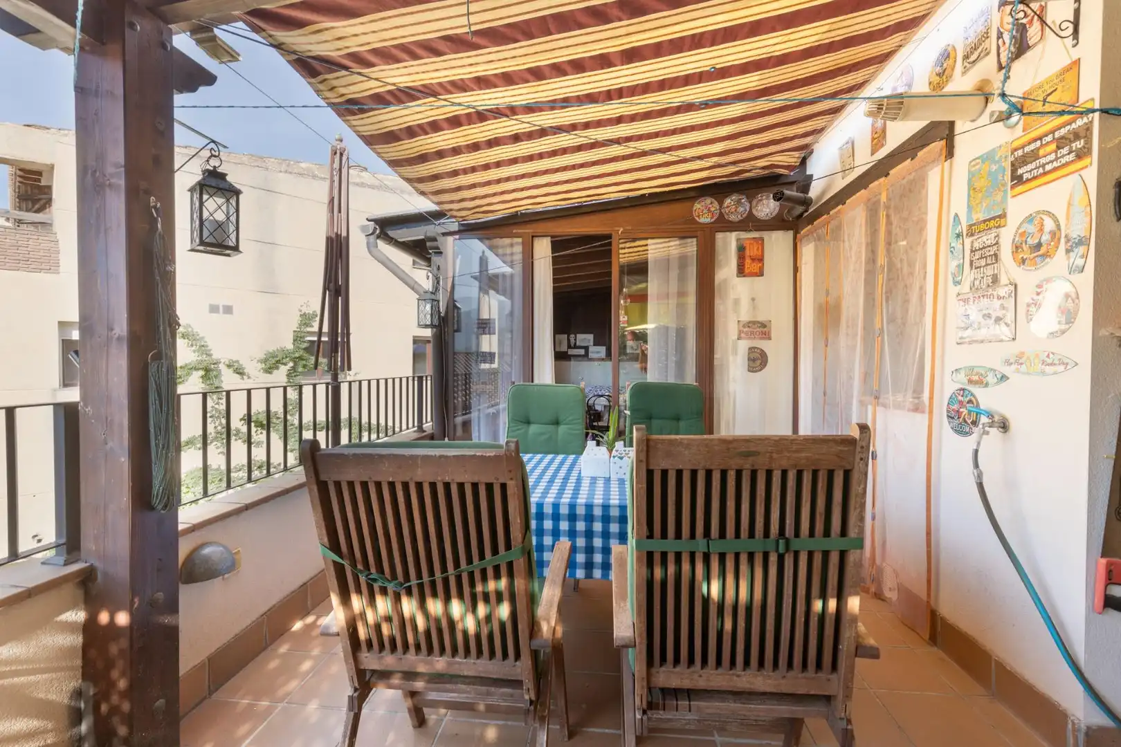 Terrace of Flat for sale in Güéjar Sierra  with Air Conditioner, Heating and Terrace