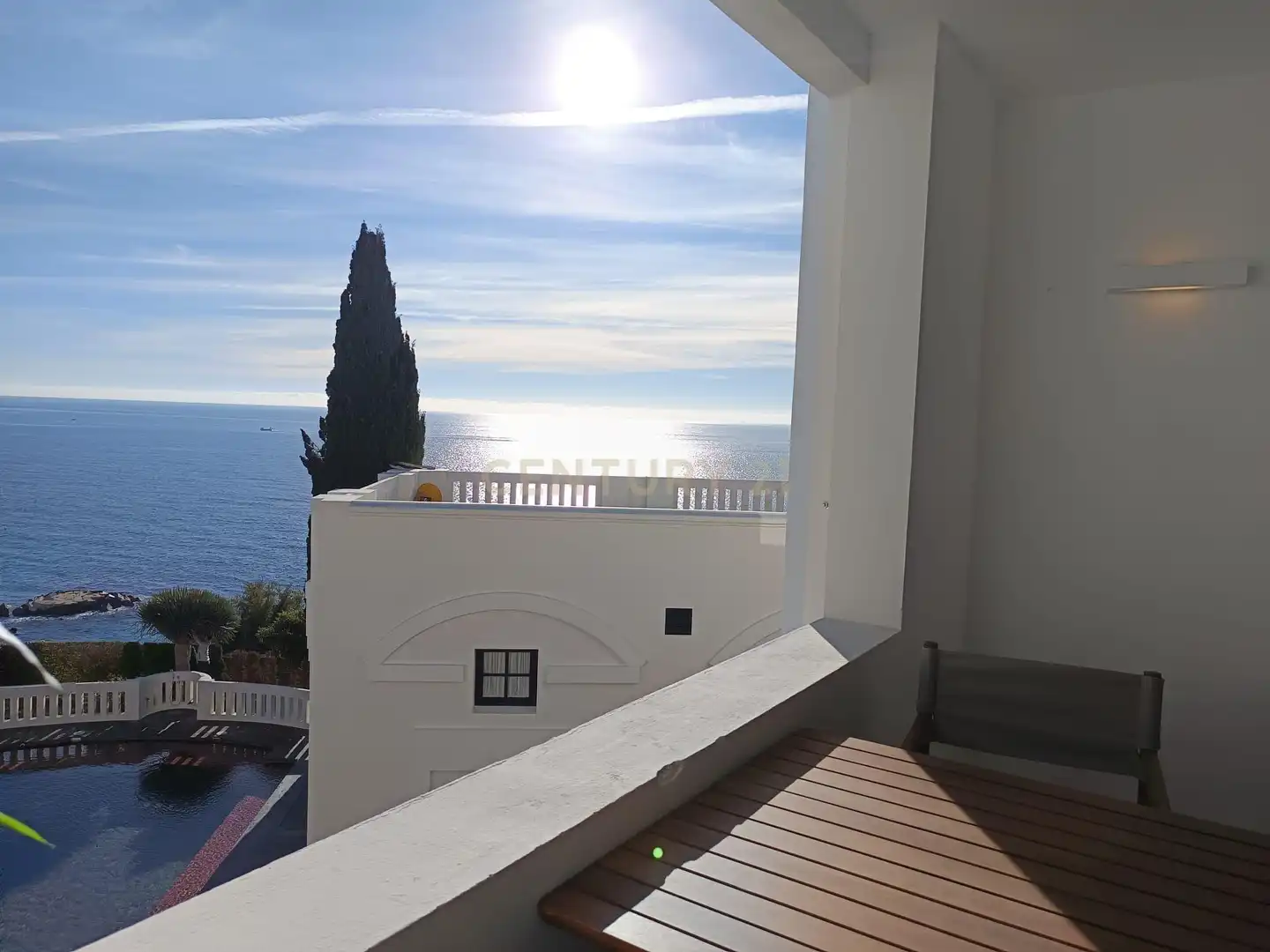 Außenansicht von Maisonette zum Verkauf in Calpe / Calp mit Klimaanlage, Waschmaschine und Balkon