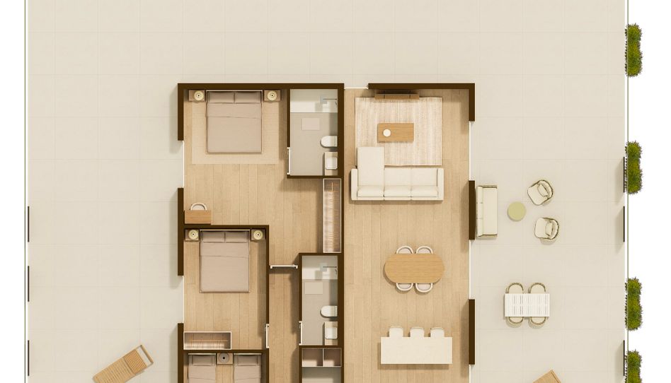 Foto 1 von Wohnung zum Verkauf in Carrer Soria, Moncófar Playa, Castellón