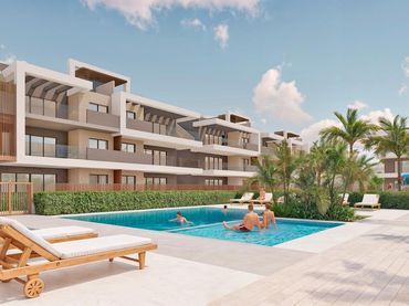 Apartamento con piscina en venta en El Mojón