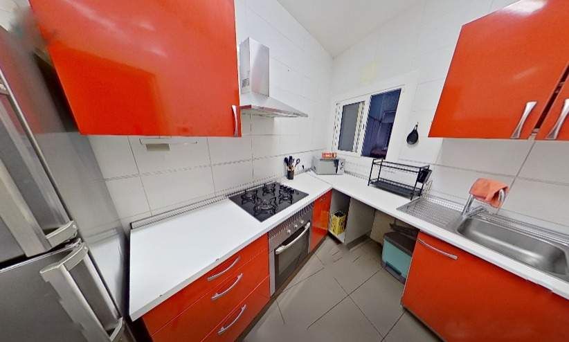 Cuina de Pis en venda en  Barcelona Capital amb Aire condicionat, Parquet i Balcó
