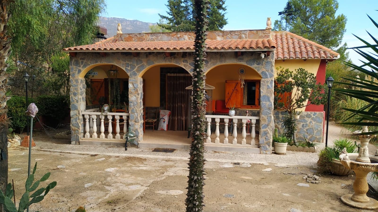 Vista exterior de Finca rústica en venda en Ricote amb Terrassa