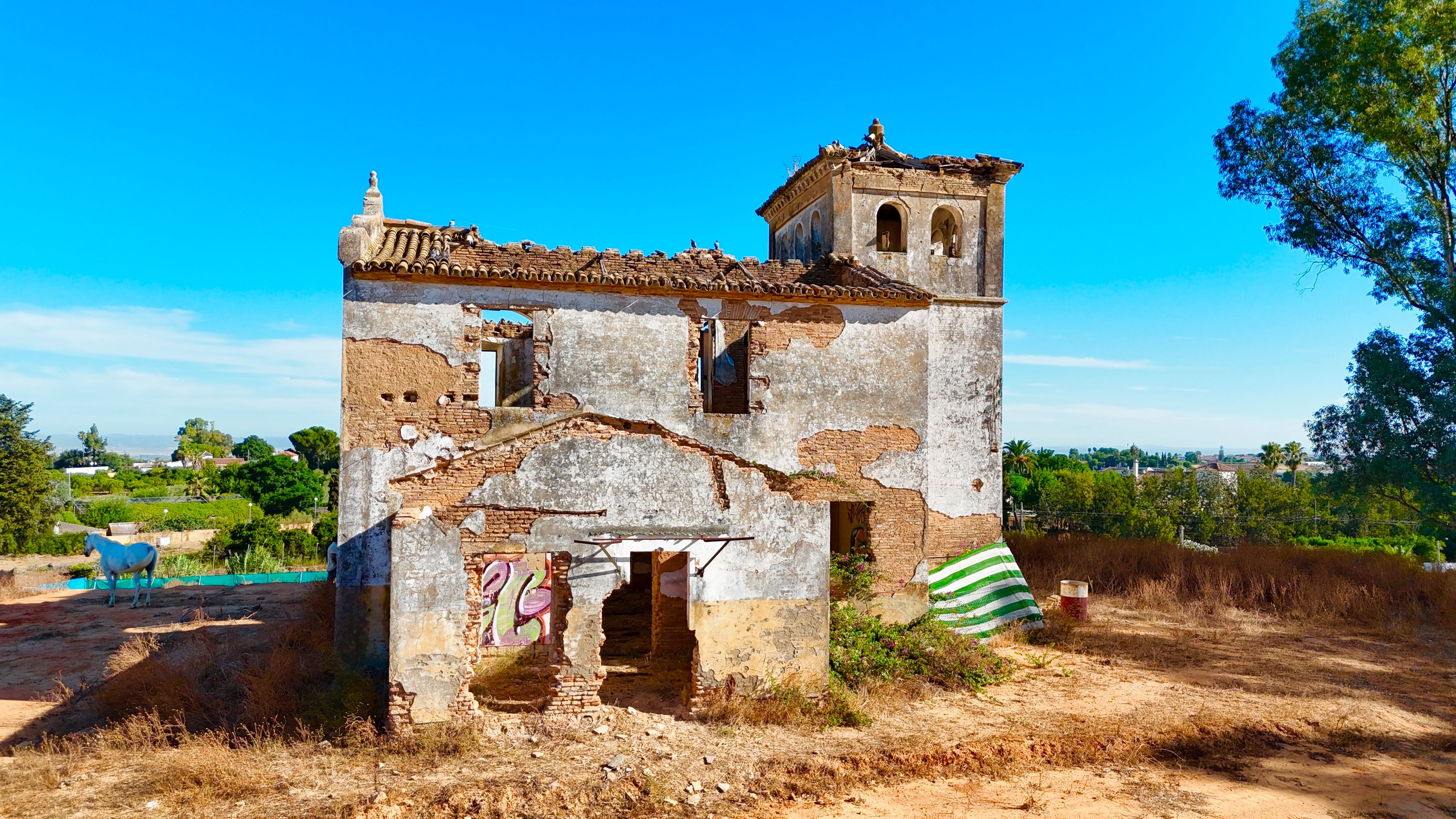 Vista exterior de Casa o xalet en venda en Olivares