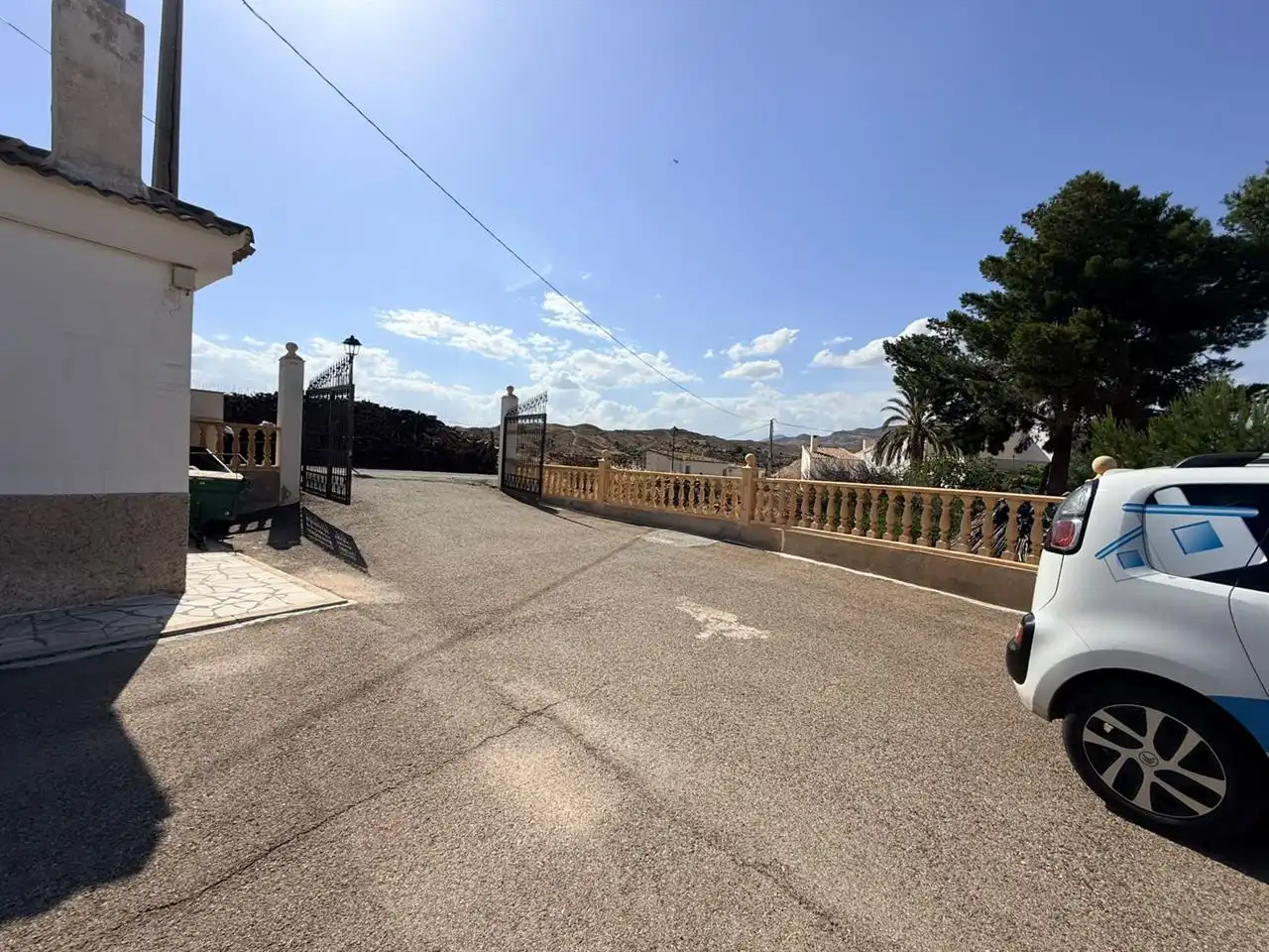 Vista exterior de Casa o chalet de alquiler en Taberno con Trastero y Amueblado