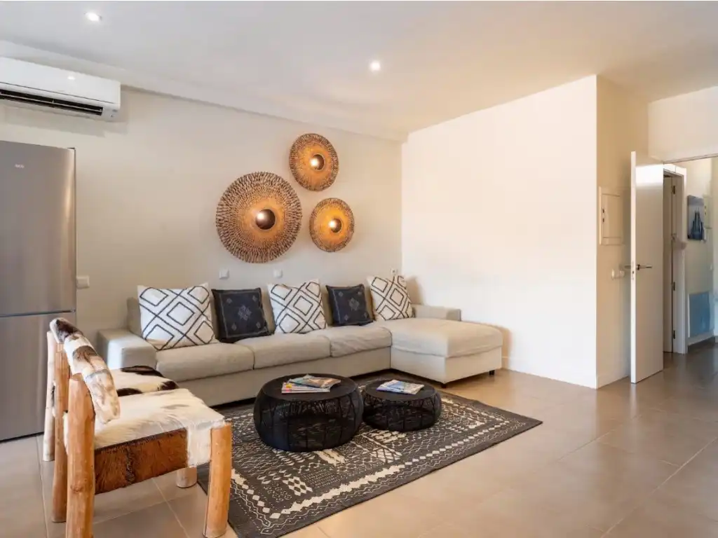Sala de estar de Casa adosada en venta en Sant Josep de sa Talaia con Terraza