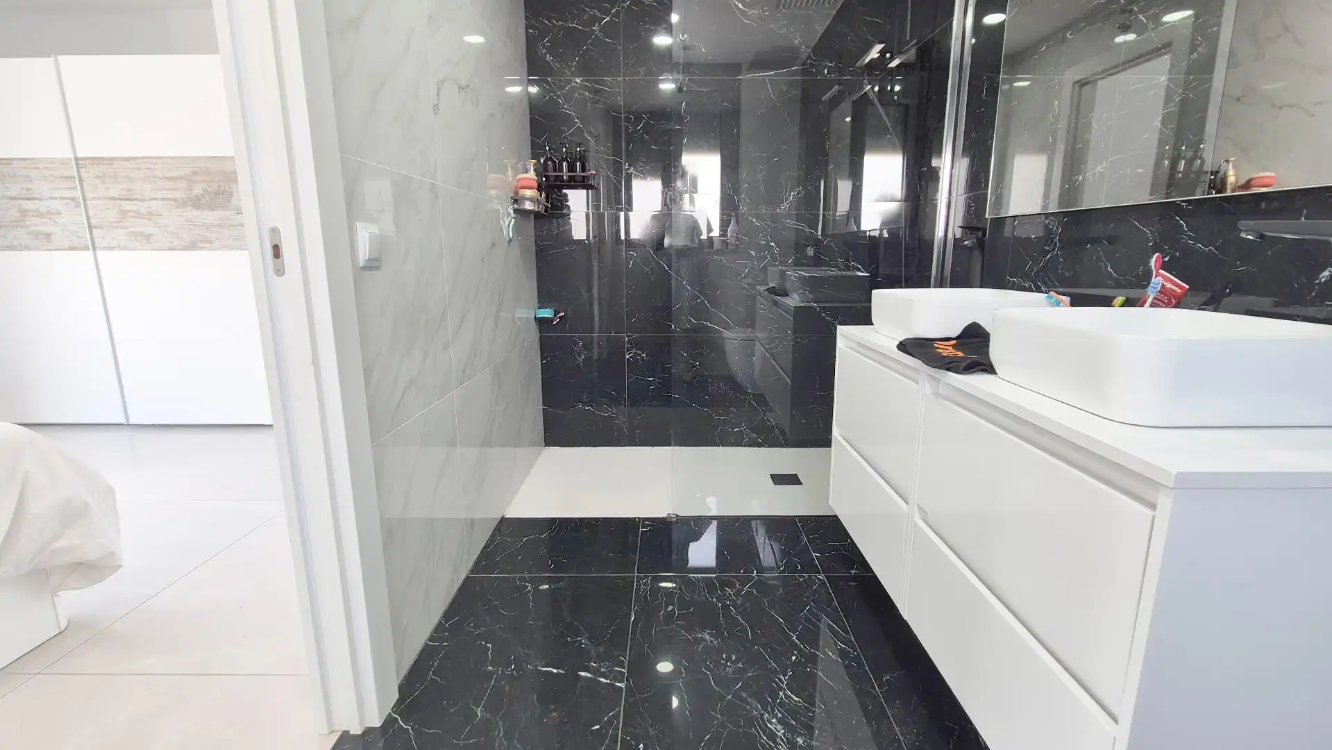 Baño de Casa o chalet en venta en Carrascal de Barregas con Aire acondicionado, Calefacción y Jardín privado
